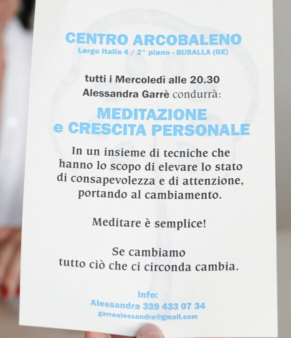 Incontri di meditazione e crescita personale