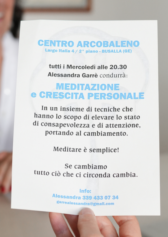 Incontri di meditazione e crescita personale